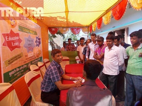 UBI organized loan and recovery camp at Kamalpur  